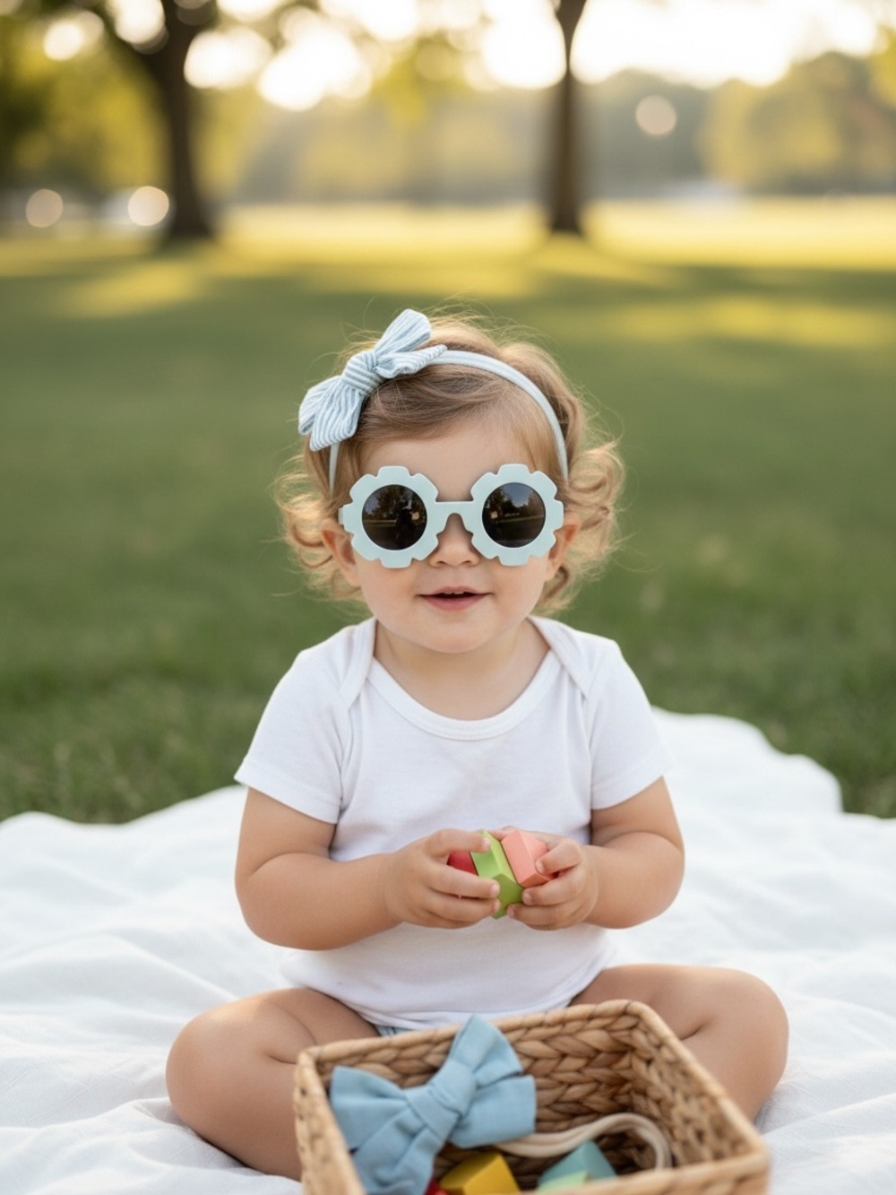 The Summer Bow & Sunnies Set